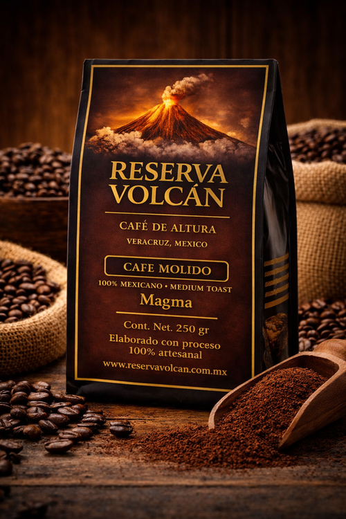 Reserva Volcán Magma – Ground Coffee Medium Roast 250 g