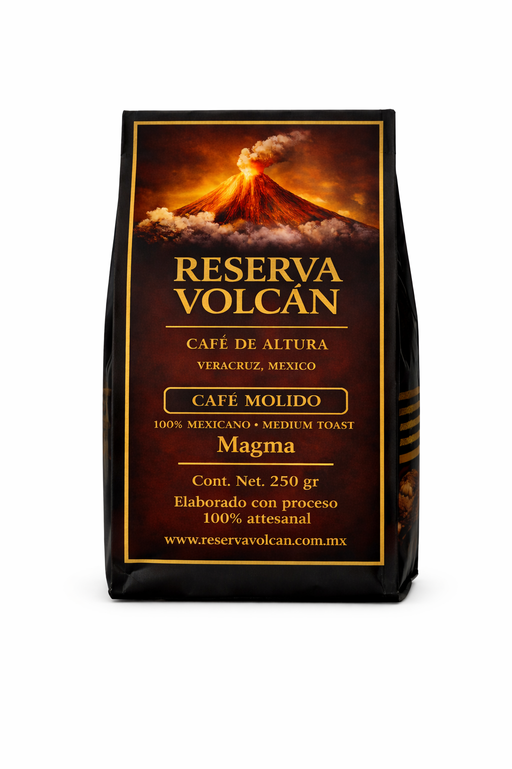 Reserva Volcán Magma – Ground Coffee Medium Roast 250 g